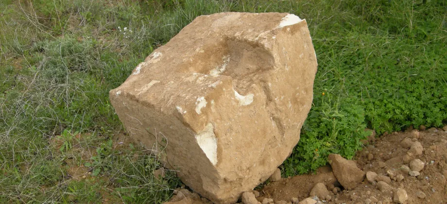 Yacimientos arqueológicos en Can Malat (Ibiza)