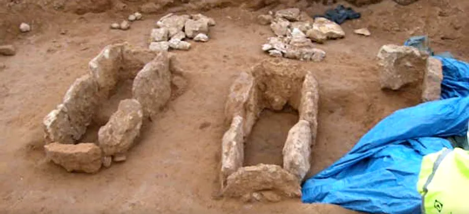 Yacimientos arqueológicos en Can Malat (Ibiza)