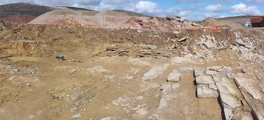 Panorámica interior del yacimiento.