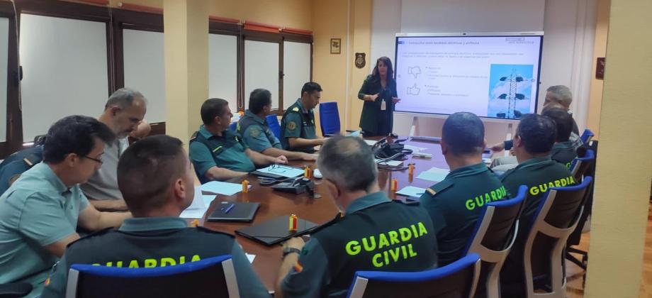Formación al SEPRONA de la Guardia Civil en Ávila