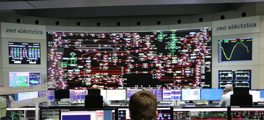 Centro de Control Eléctrico (Cecoel) de Red Eléctrica.