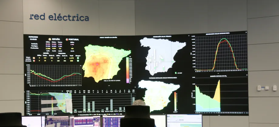 Centro de Control de Energías Renovables (Cecre) de Red Eléctrica.
