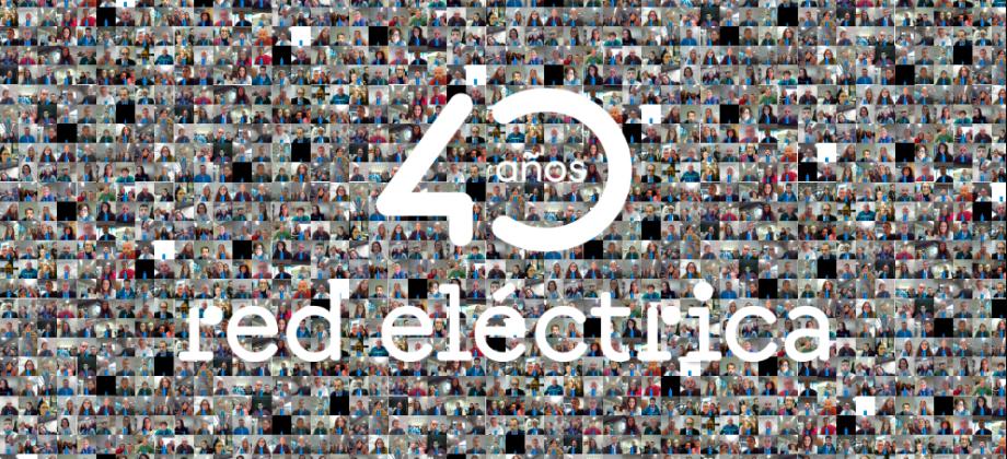 40 aniversario. Soplando las  velas 