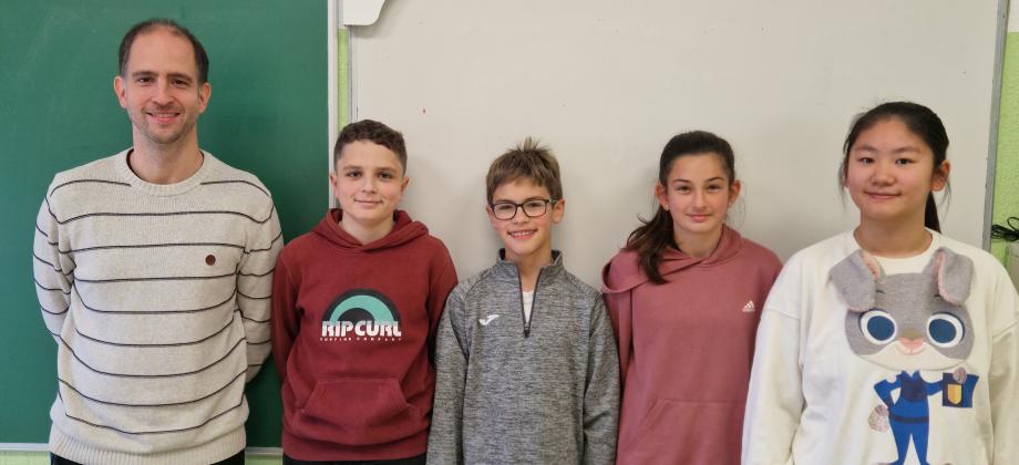 The 1º ESO winners