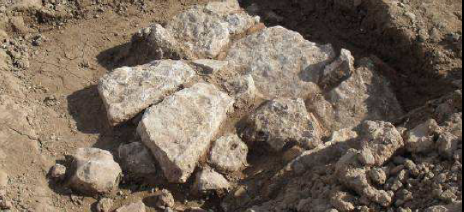 Detalle de la excavación de Sequer de San Bernat, Alzira