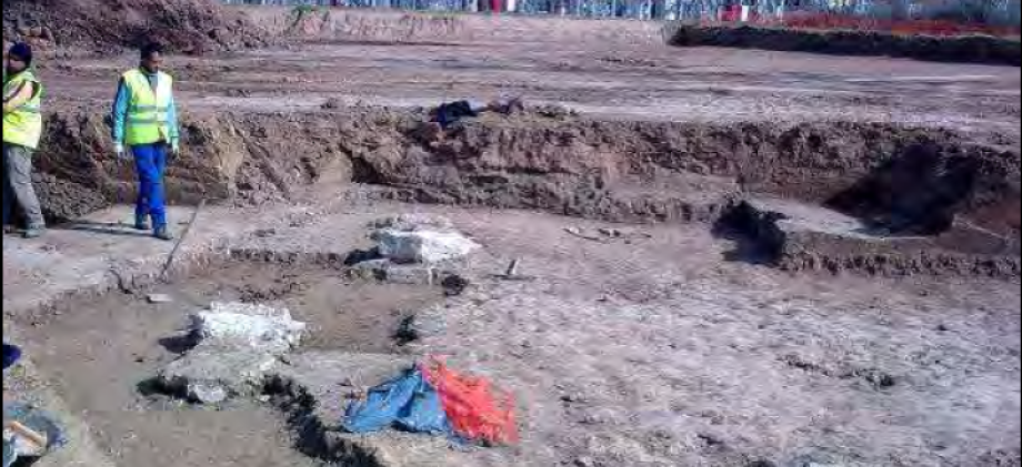 Overview of the Sequer de San Bernat site, Alzira