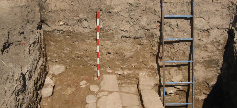 Restos arqueológicos del yacimiento de Los Villares, Isturgi