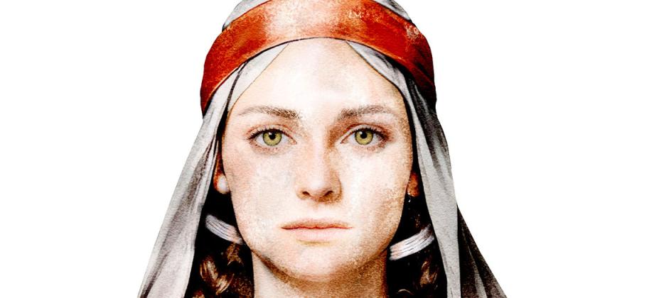 Acuarela de la "Princesa de los Cárpatos"